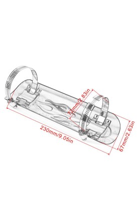 Декоративен предпазител за ауспух на мотор