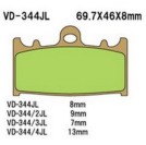 Накладки VD344JL Kawasaki, Suzuki, Huzaberg
