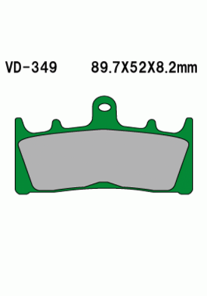 Накладки VD349JL Suzuki, Kawasaki, Накладки