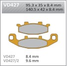 Накладки VD427JL Kawasaki, Suzuki, Hyosung